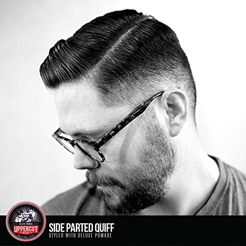 Uppercut Deluxe grado barbero en casa para resultados profesionales.