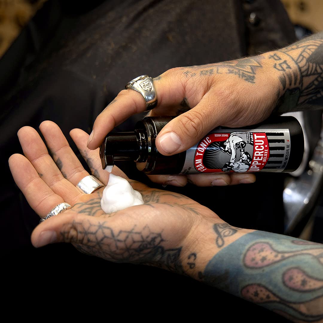 Brillo saludable y control suave para todo tipo de cabello con Tonico-Espuma.