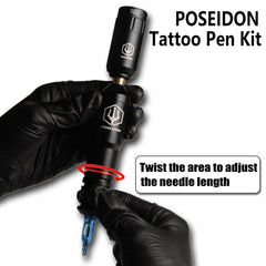 Cartuchos de tatuaje Poseidon para trazos nítidos y colores consistentes