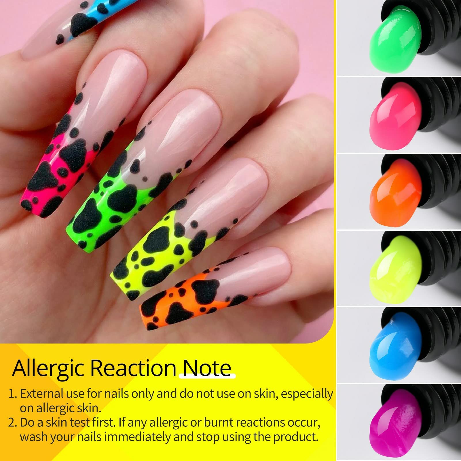 UR SUGAR Neon amarillo neón, aporta brillo y energía a tus uñas.