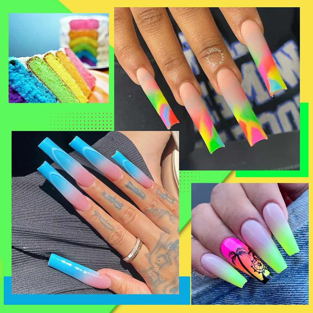 UR SUGAR Neon verde neón, ideal para diseños audaces y festivos.