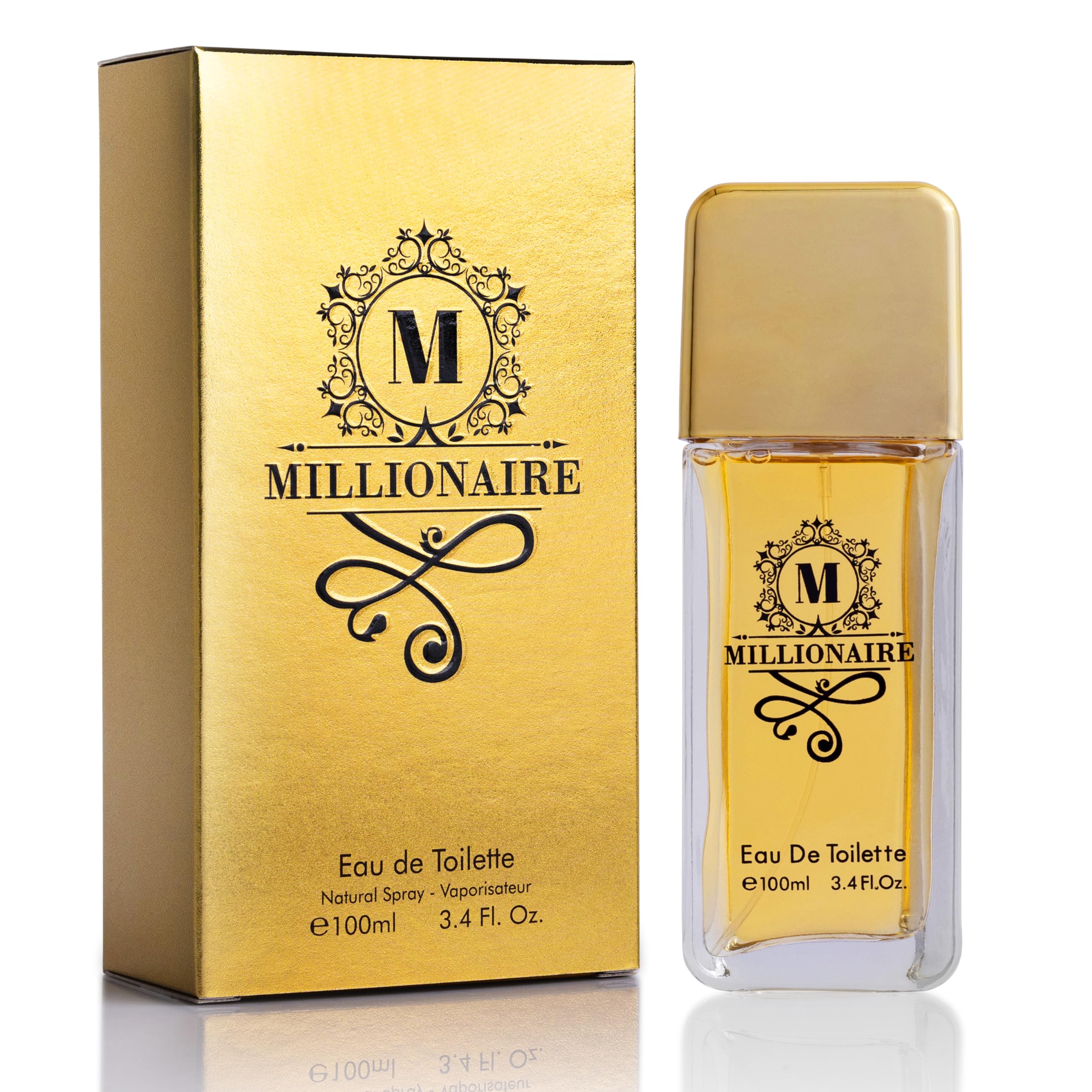 URBAN COLLECTION Millionaire: frasco elegante de 100 ml para ocasiones especiales.
