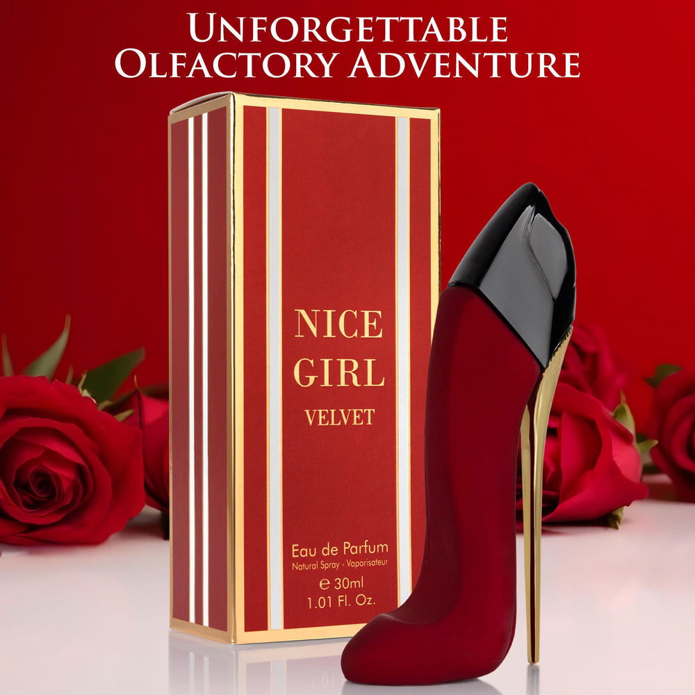 URBAN COLLECTION Nice Girl Velvet: caja de empaque lista para regalo.