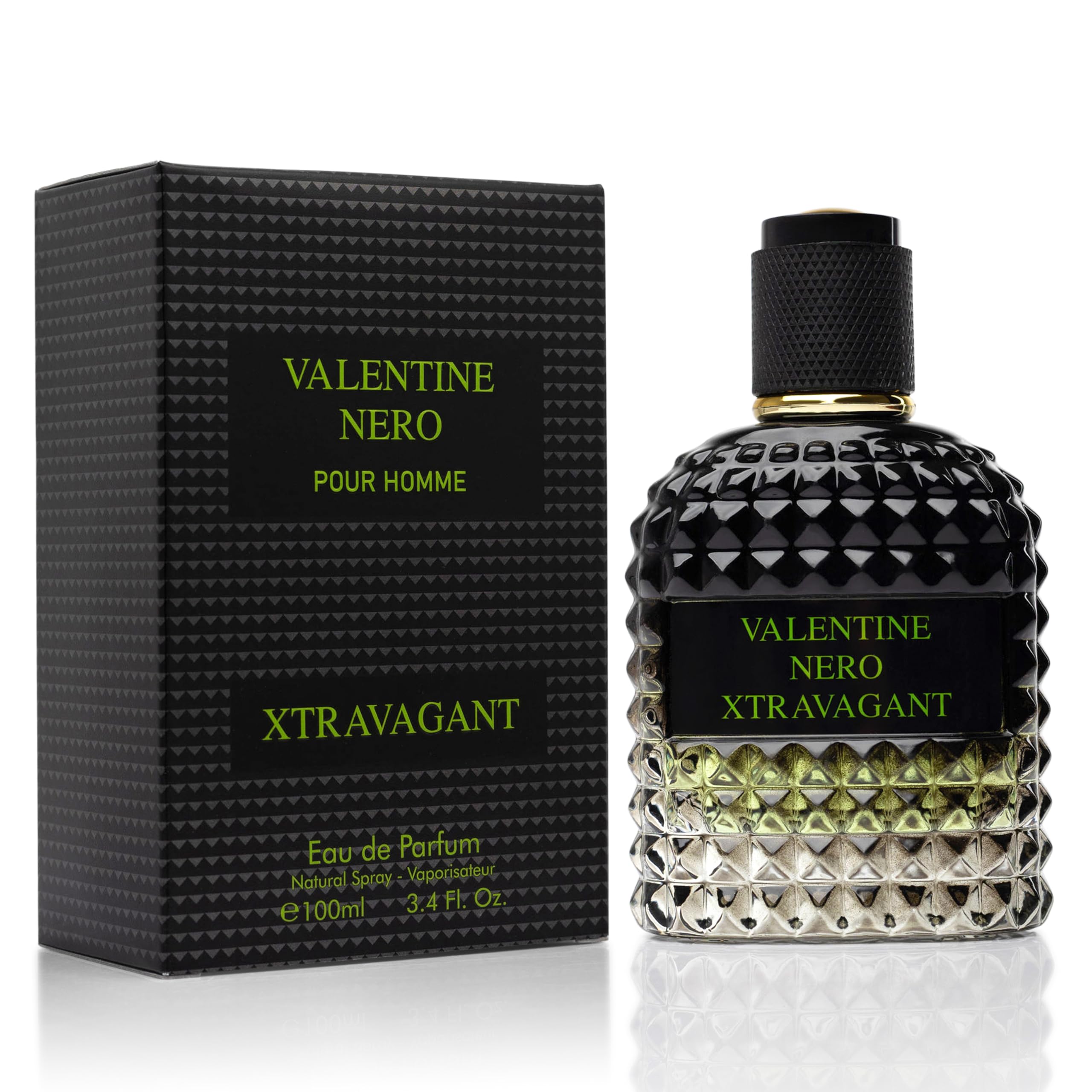 URBAN COLLECTION Valentine Nero Xtravagant: frasco frontal con aroma vibrante y estilo moderno