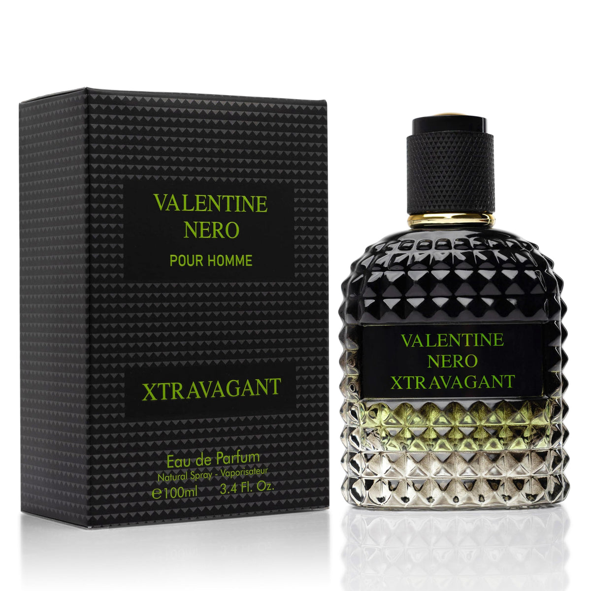 URBAN COLLECTION Valentine Nero Xtravagant: frasco frontal con aroma vibrante y estilo moderno