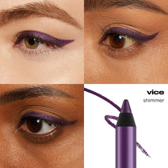 URBAN DECAY 24/7 Delineador de ojos, punta suave para trazos precisos.