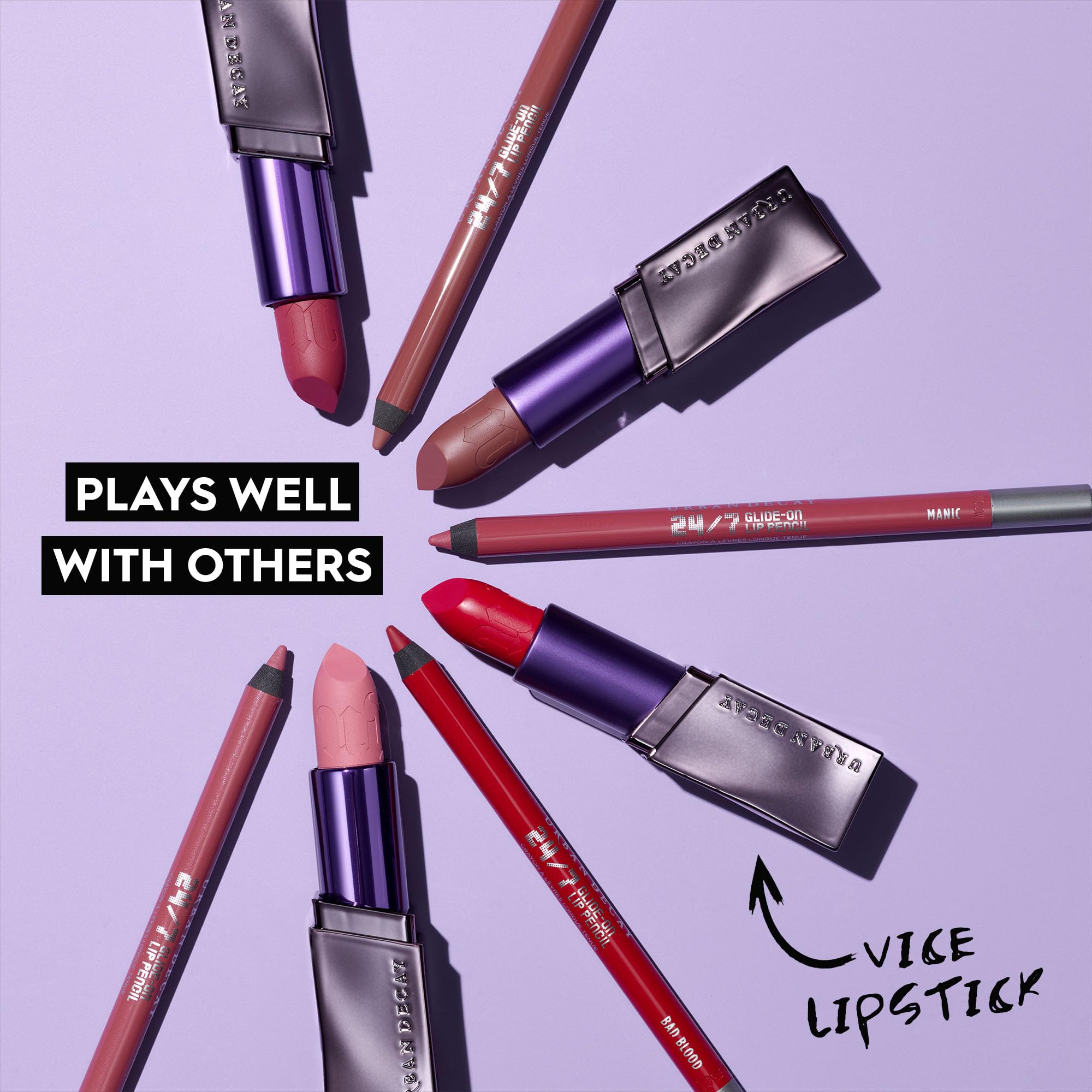 URBAN DECAY 24/7 Glide-On Lèvres Liar – teinte claire Ozone sans couleur pour délimiter
