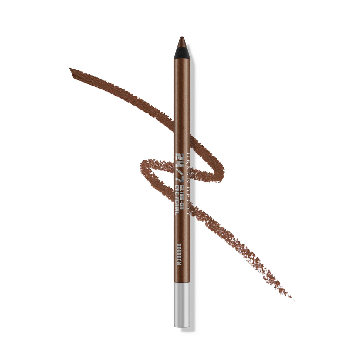 URBAN DECAY 24/7 Glide-On Bourbon, aplicación suave para delinear con precisión y color intenso.