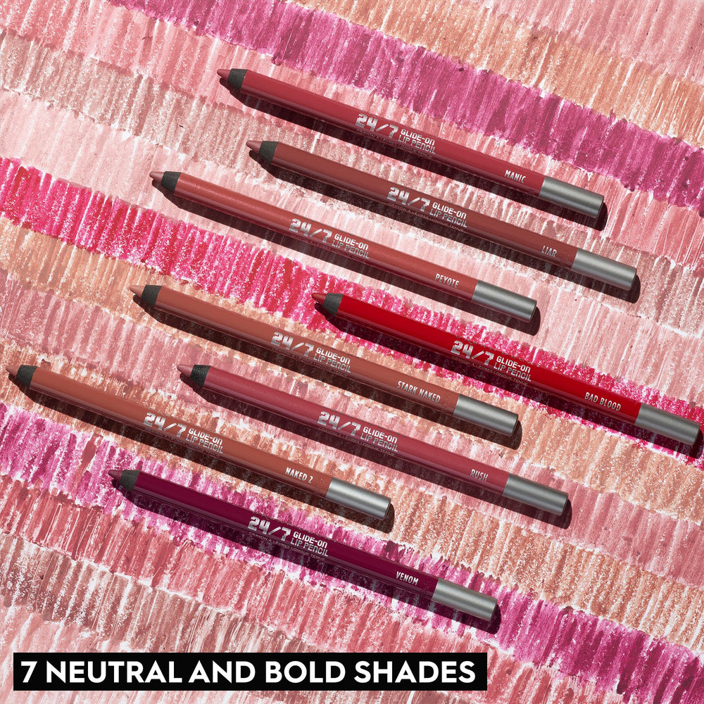 URBAN DECAY 24/7 Glide-On Lip Pencil uso-primario-labios para prolongar la duración del color.