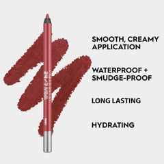 URBAN DECAY 24/7 Manic - Rosy Wine: empaque compacto para retoques en cualquier ocasión.
