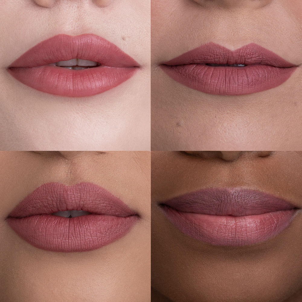 URBAN DECAY 24/7 Manic - Rosy Wine: muestras que muestran color intenso sin sangrado.