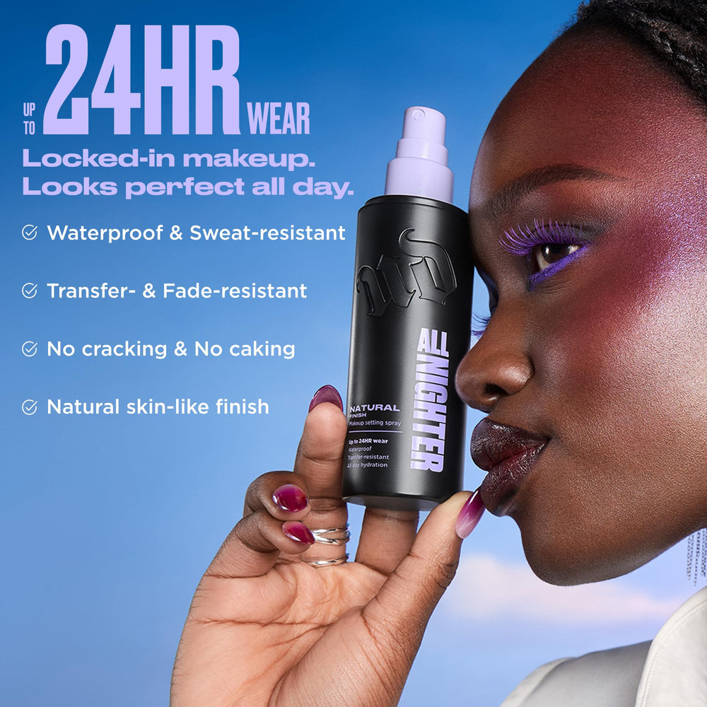 URBAN DECAY All Nighter Emballage Coffret : coffret cadeau pratique et élégant.