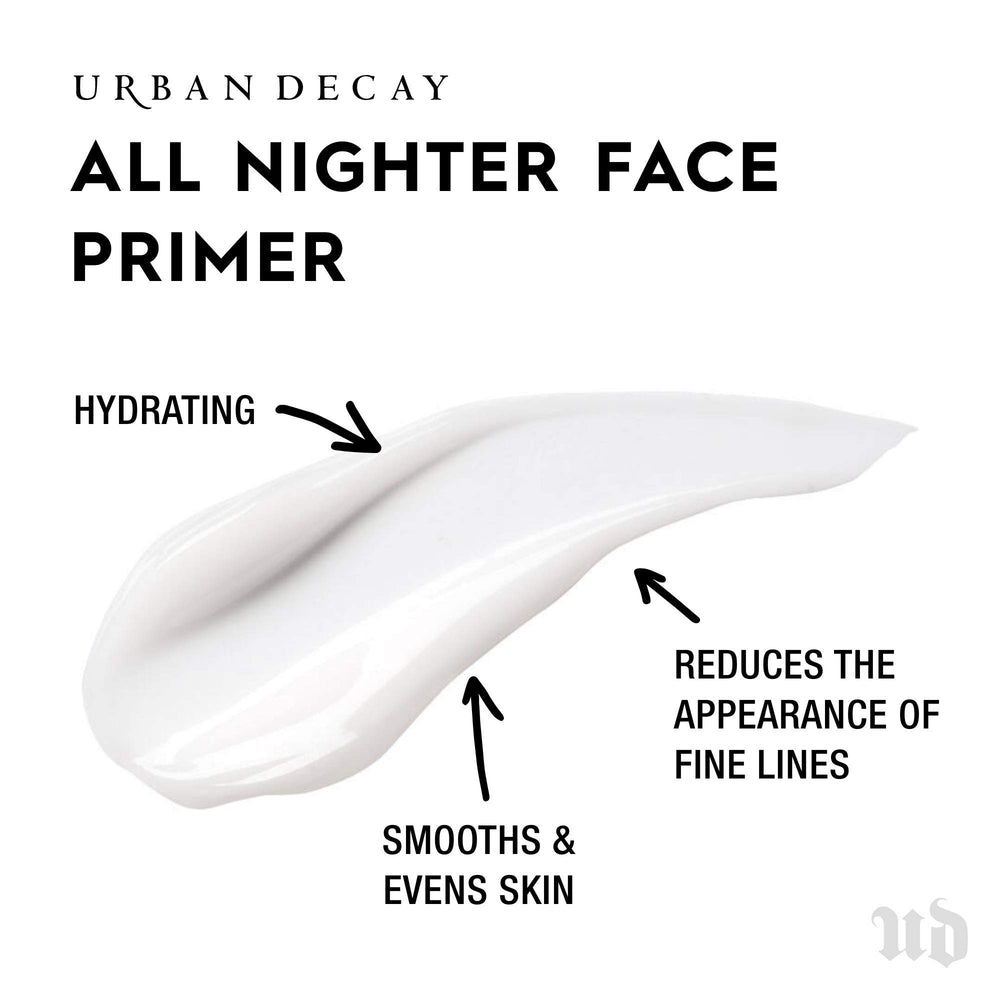 URBAN DECAY All Nighter primer, textura liviana que deja sensación fresca