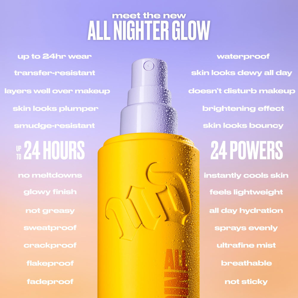 Urban Decay All Nighter sin transferencia evita manchas en ropa y accesorios.
