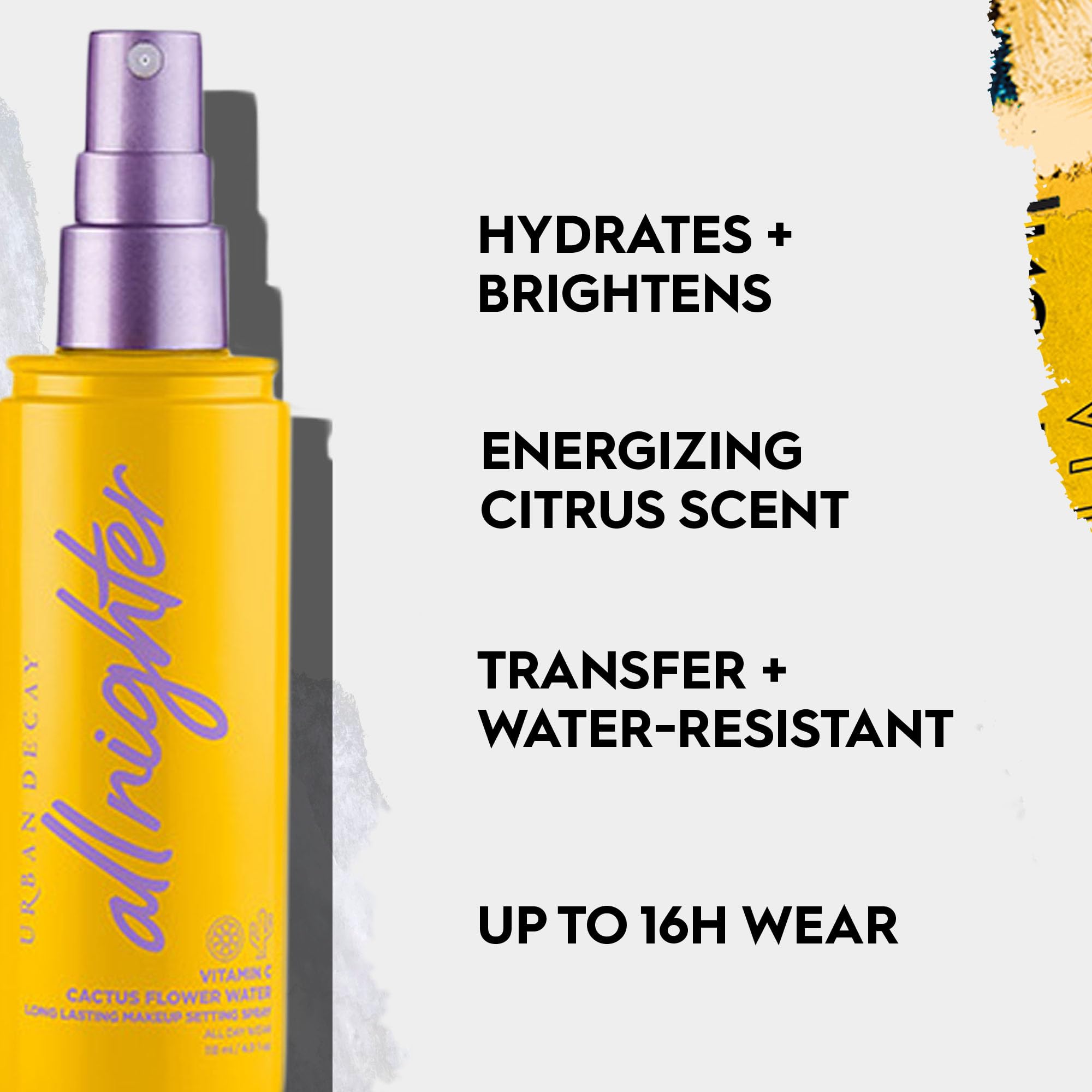 Urban Decay All Nighter : spray résistant à l'eau prolongeant le maquillage.