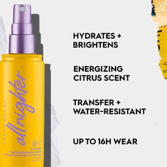Urban Decay All Nighter : spray résistant à l'eau prolongeant le maquillage.