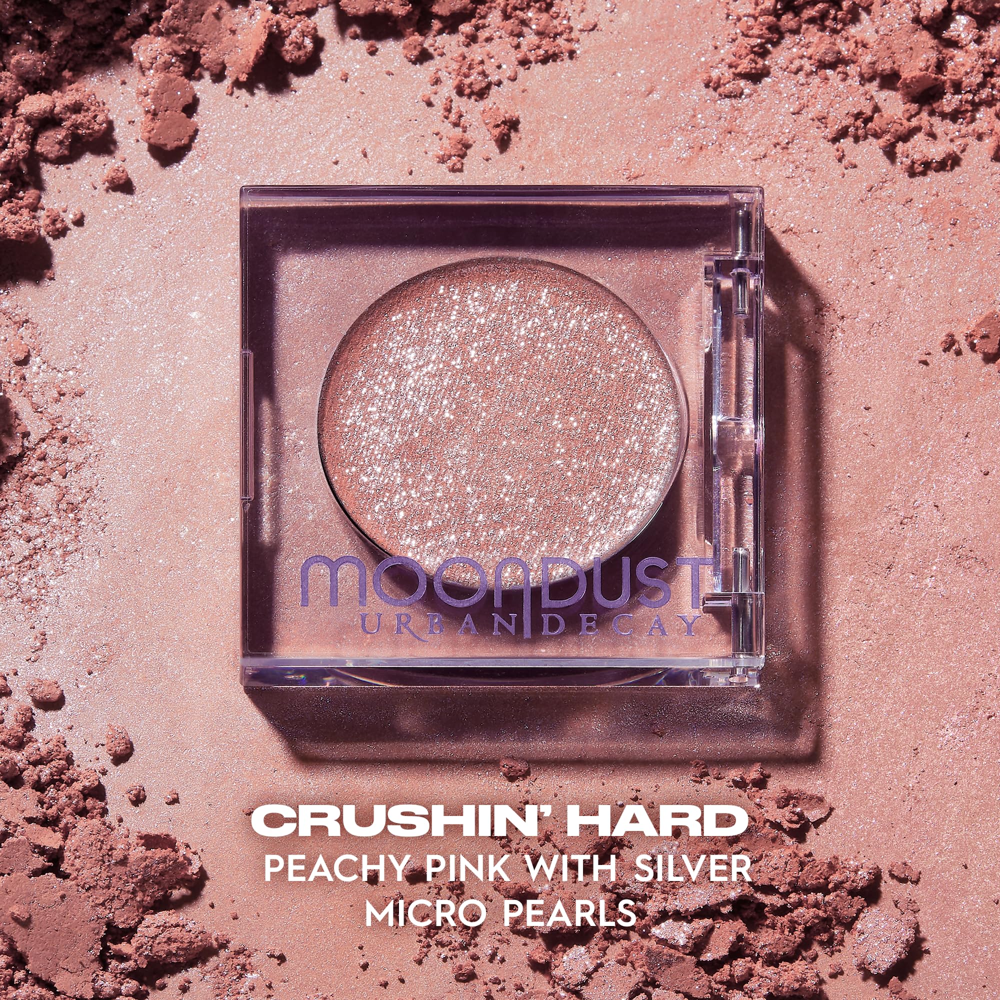 URBAN DECAY Moondust tono vaquero espacial ofrece destellos dorados y plateados