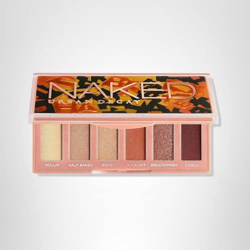 Urban Decay Naked Mini Half Baked, sombra Half Baked dorado, ideal para degradados intensos.