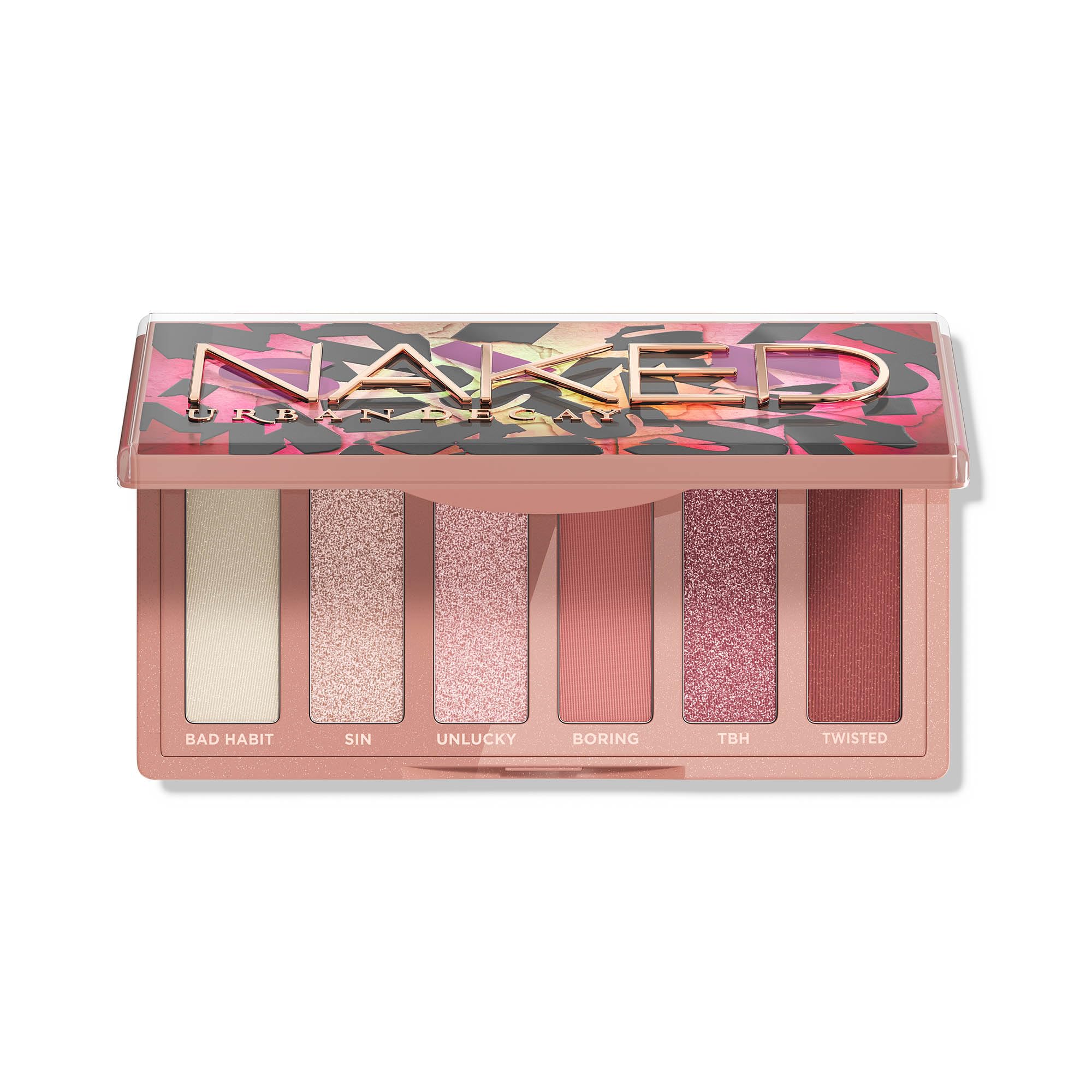 URBAN DECAY Naked Mini Sin, tonos piel mate para uso diario.