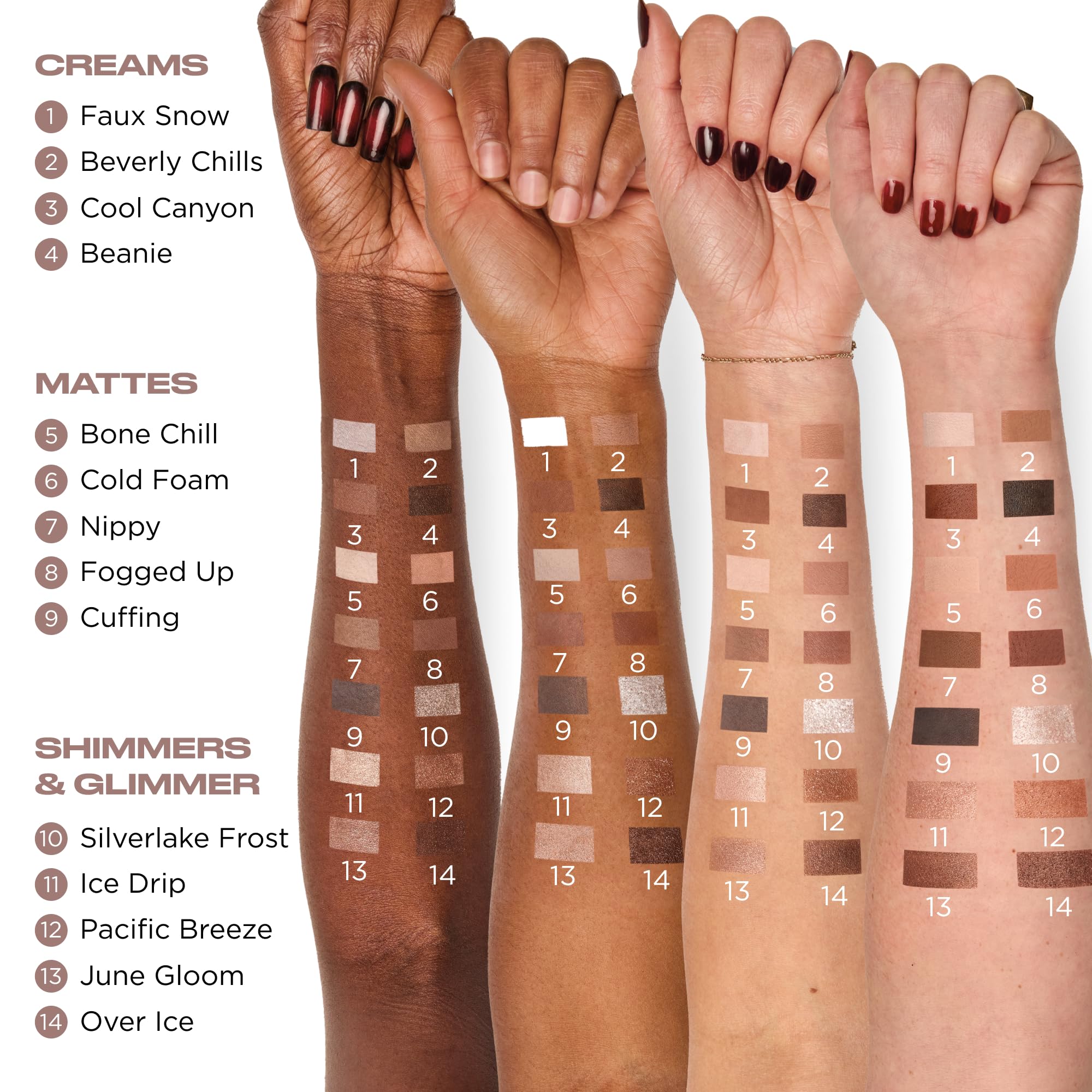 URBAN DECAY Naked Shaped Palette: sombras frías para looks definidos en ojos y cejas