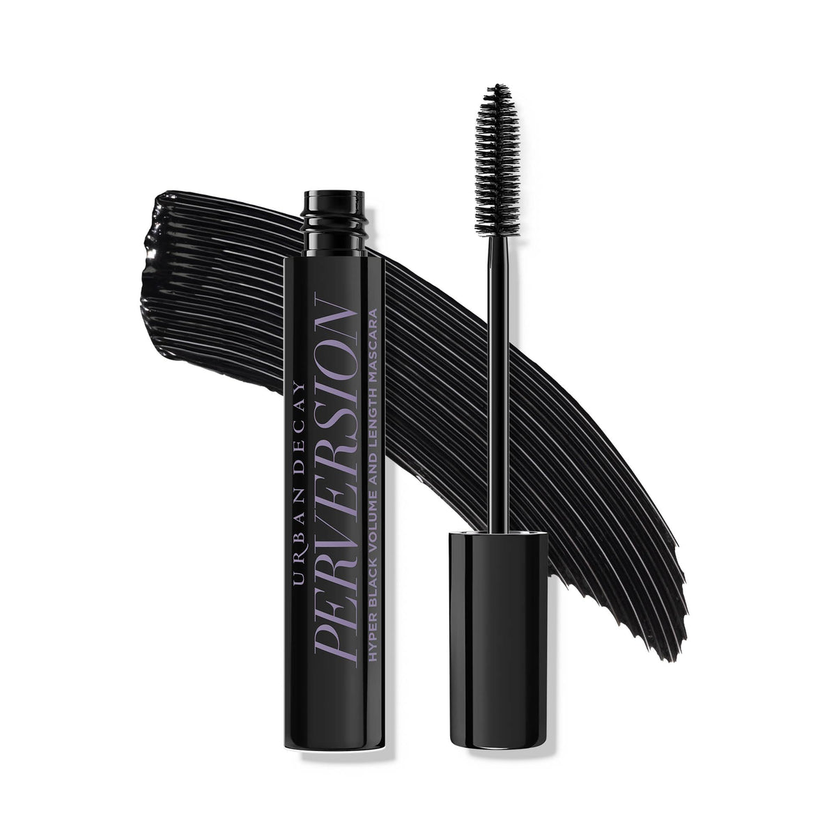 URBAN DECAY Perversion Mascara: aplicación desde la raíz para pestañas definidas.