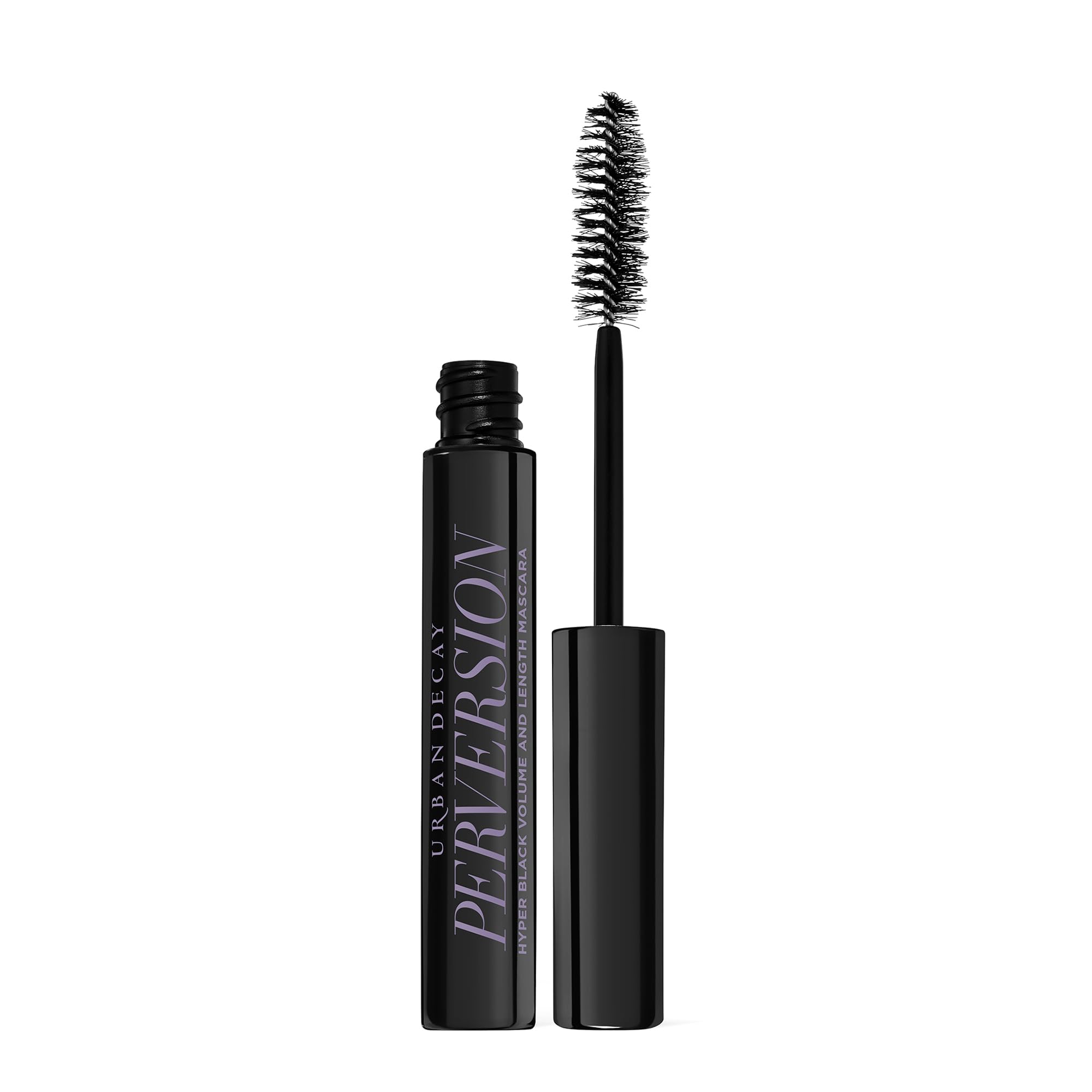Urban Decay Perversion Mascara, aplicación suave para pestañas definidas y separadas.