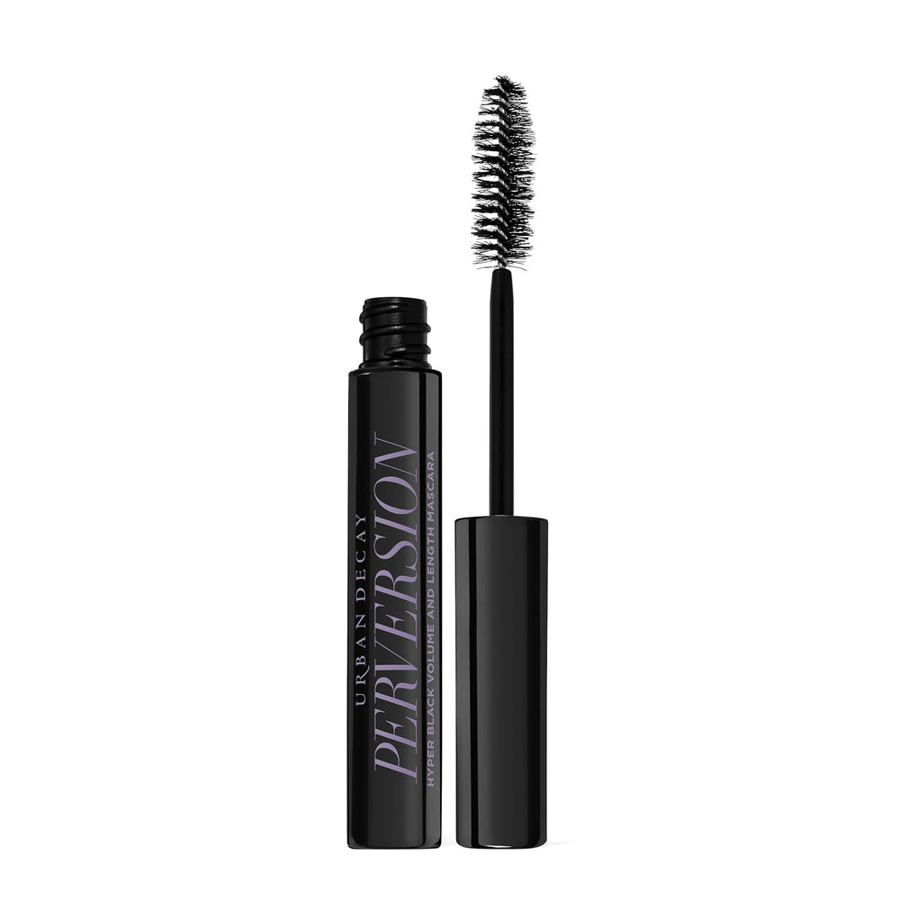 Urban Decay Perversion Mascara, aplicación suave para pestañas definidas y separadas.