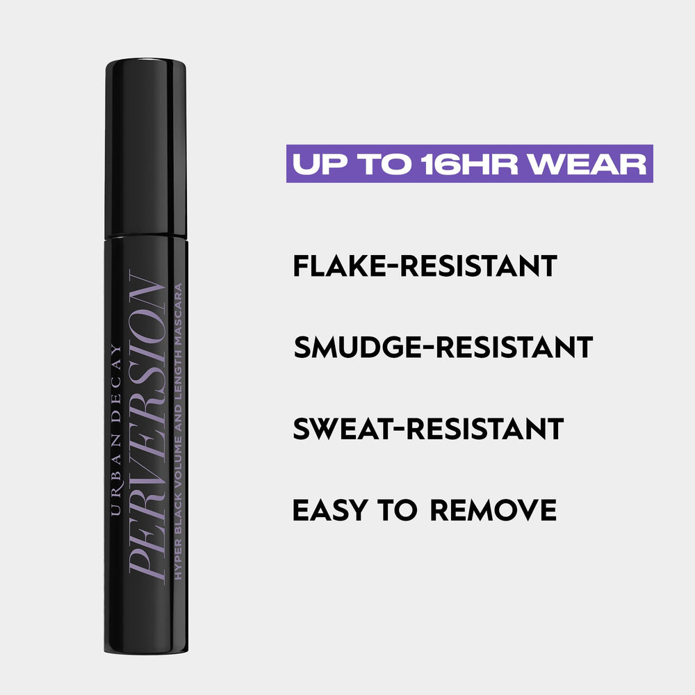 URBAN DECAY Perversion Mascara: fórmula libre de crueldad y parabenos.