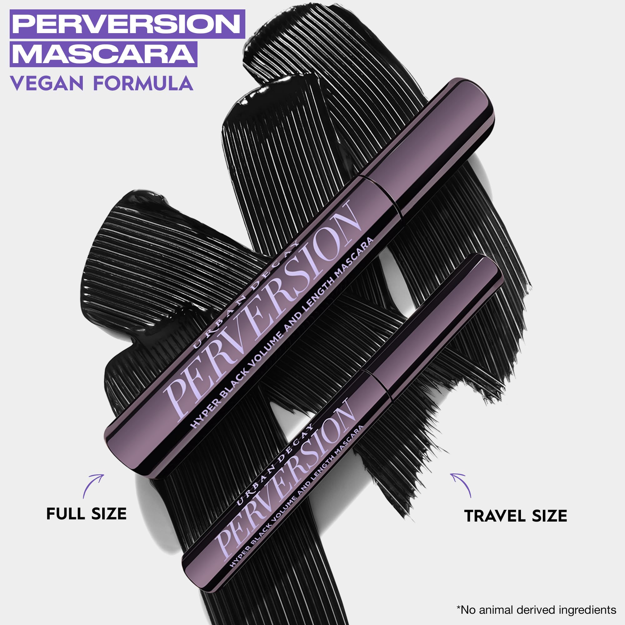URBAN DECAY Perversion Mascara: acabado ultra negro para mayor impacto.