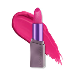 URBAN DECAY Vice Labial Hidratante Hollyweird, aplicación rosa con acabado crema para uso diario