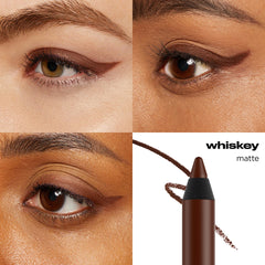 URBAN DECAY Whiskey Matte Crayon Yeux — tube pratique pour une application précise.