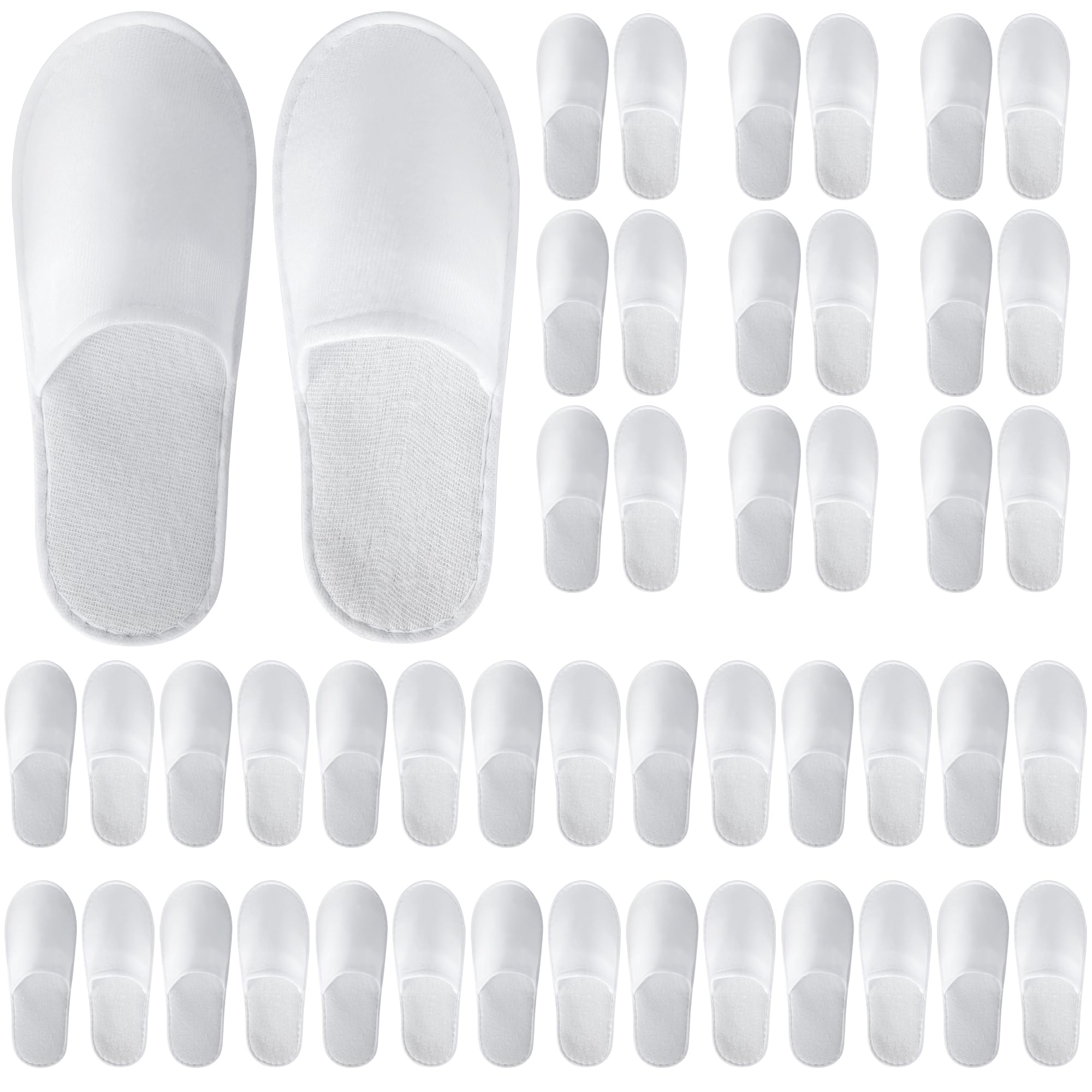 UrbanRoots zapatillas desechables con caja individual, higiene garantizada para huéspedes.