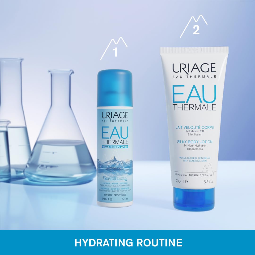 Uriage Agua Termal, recomendado para toda la familia, incluso recién nacidos.