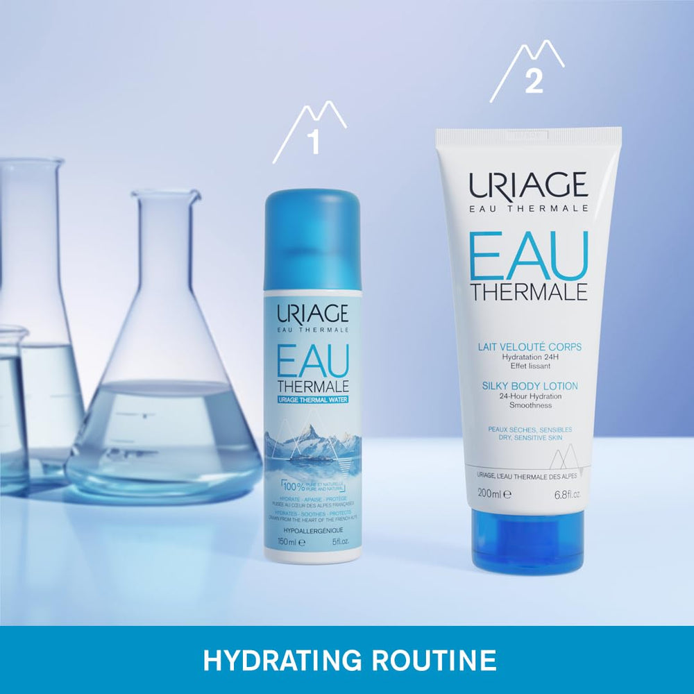 Uriage Agua Termal, recomendado para toda la familia, incluso recién nacidos.
