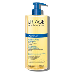 Uriage Xémose ducha con bomba, limpieza suave para piel sensible y muy seca