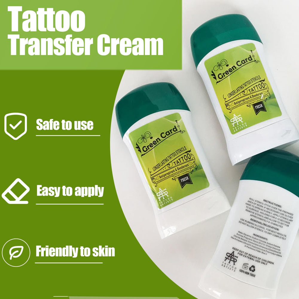 Urknall gel facilita transferencias claras para arte corporal temporal o profesional.