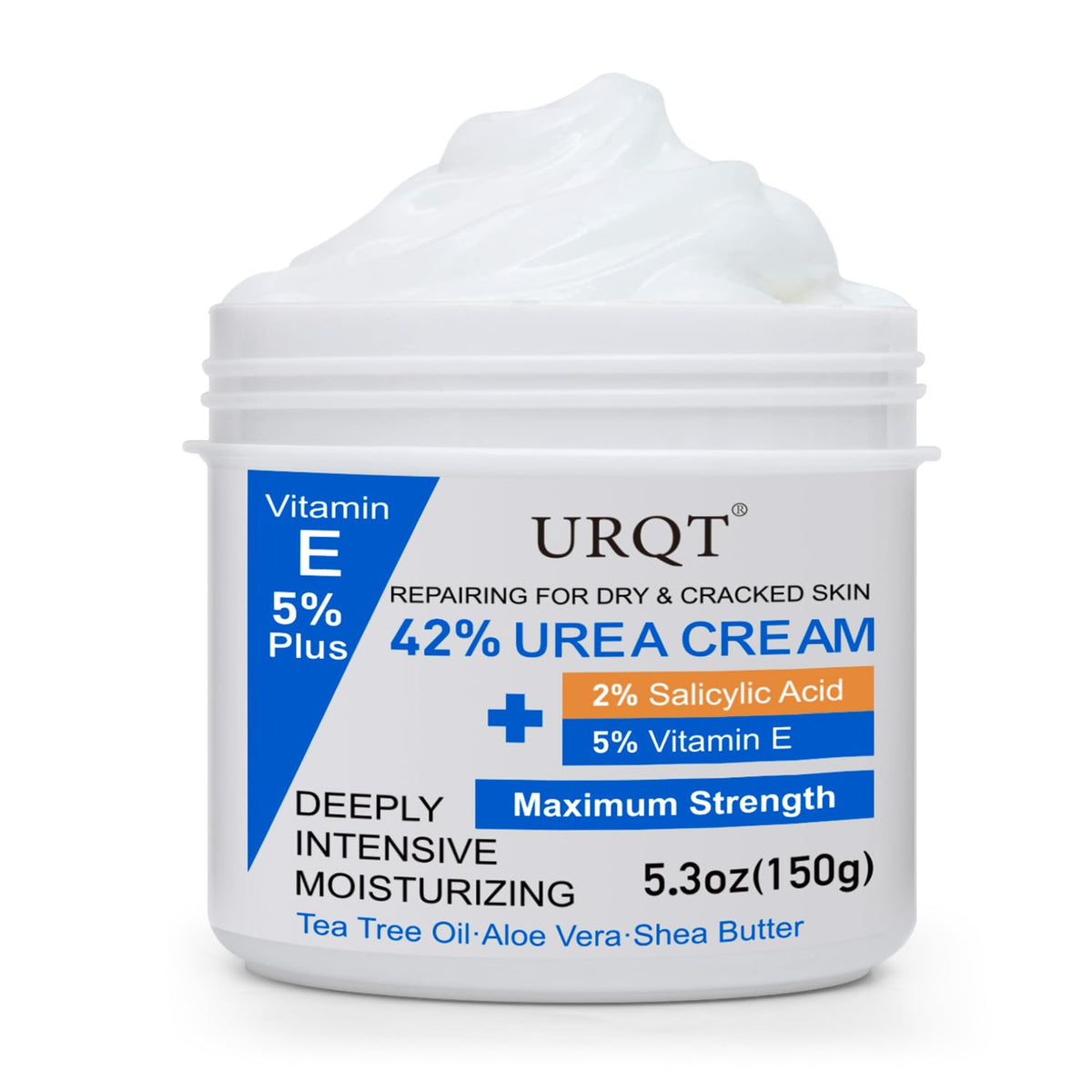 URQT crema urea 42% para pies secos, exfolia y humecta suavemente.