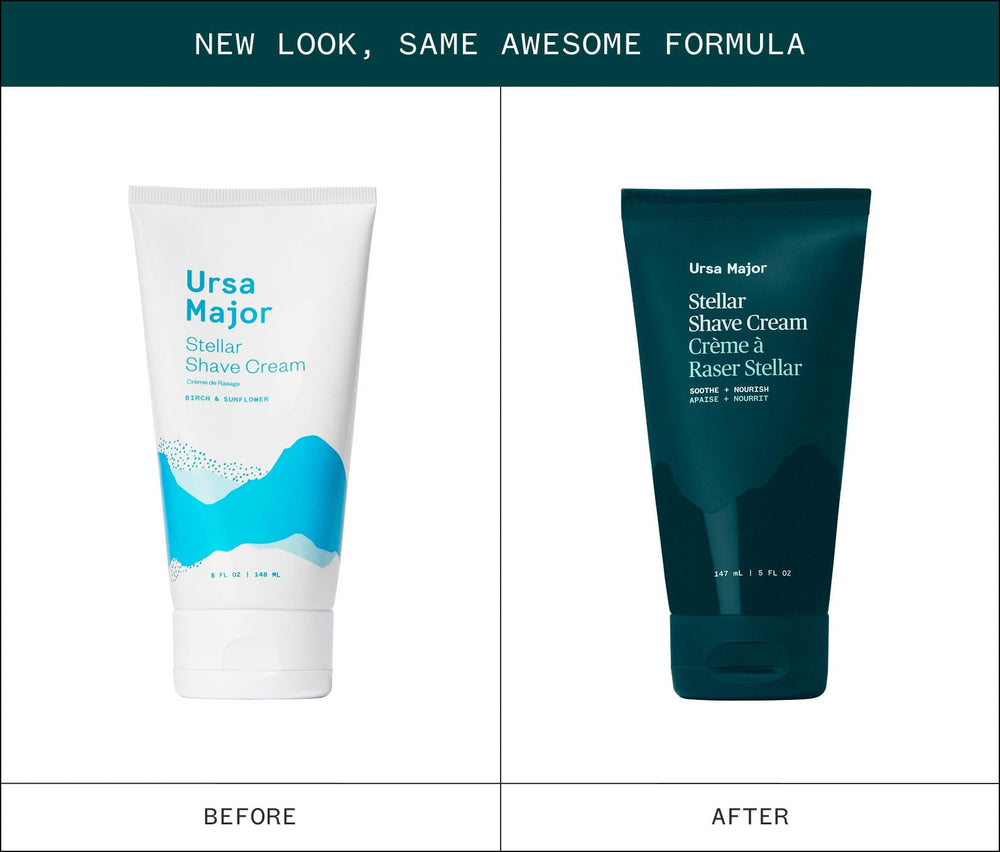 Ursa Major Crema de Afeitar Natural, aroma coníferas para ritual de afeitado agradable