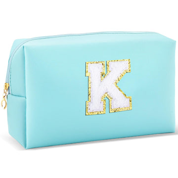 URSKYTOUS bolsa maquillaje inicial con cremallera, ideal para viaje y organización diaria.