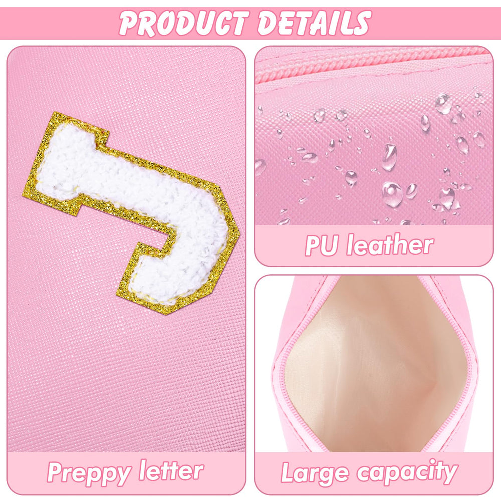 URSKYTOUS bolso chenille con letra, regalo ideal para adolescentes