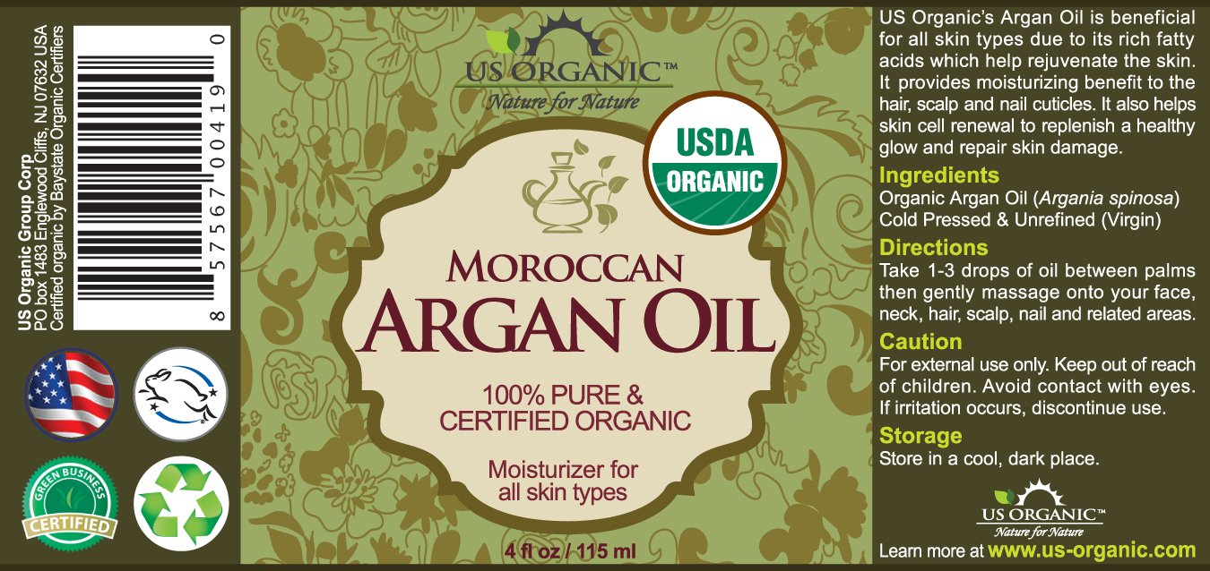 Textura ligera del aceite de argán virgen con absorción rápida.