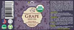 US Organic Aceite de Semilla de Uva masaje corporal relajante
