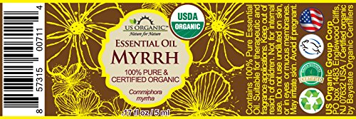 US Organic Mirra: hidro-destilación para obtener aceite puro.