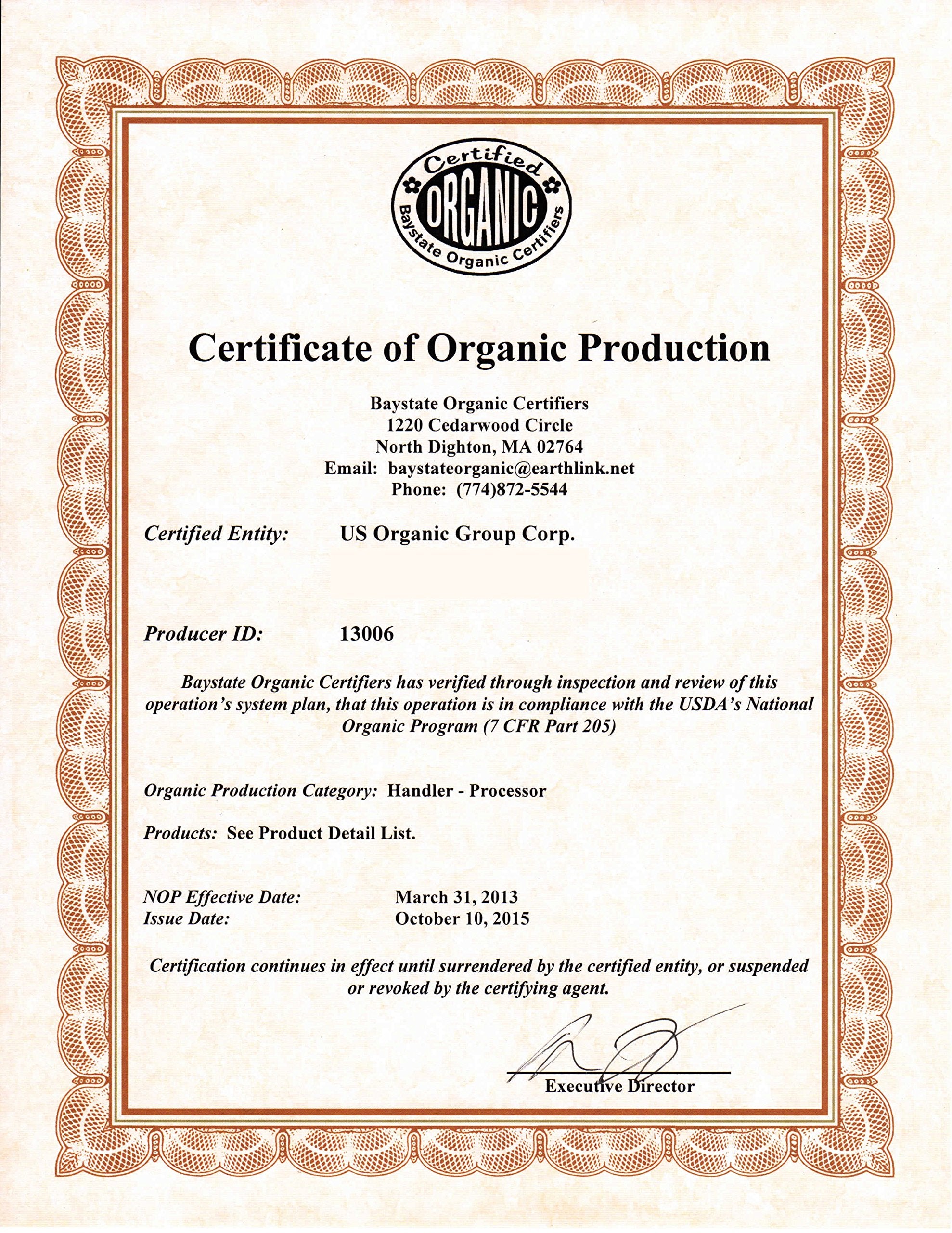 US Organic Mirra: ideal para yoga y meditación por su efecto calmante.