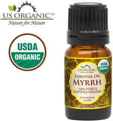 US Organic Mirra: imagen de la resina mirra para aroma y mezcla.