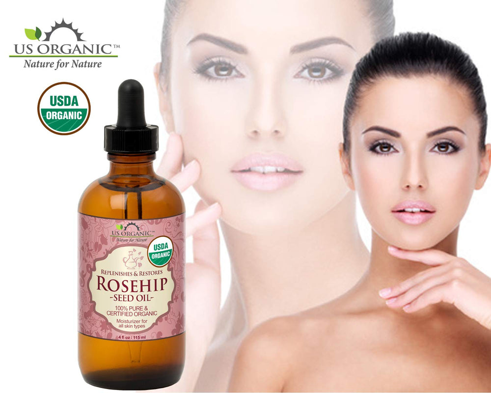 US Organic Cuidado de piel: aceite para piel seca y dañada.