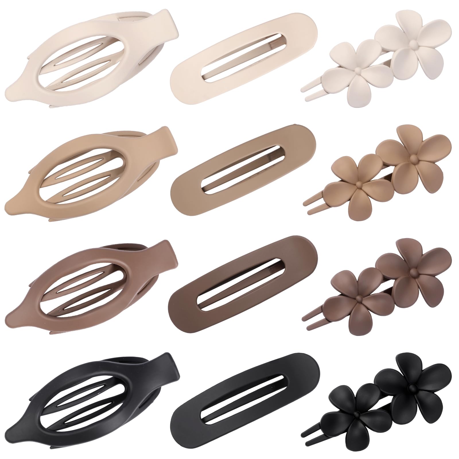 USDNICE regalo de accesorios para pelo en marrón, práctico y versátil