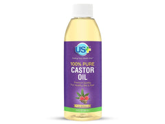 US+ Aceite de Ricino: botella de vidrio para hidratación diaria de piel y cabello