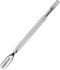 Utopia Care empujador de cutícula con extremos curvados para un contorno suave.