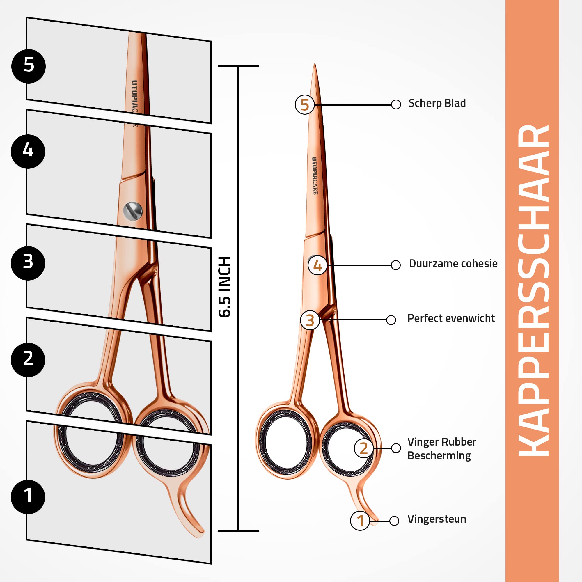 Diseño ergonómico para agarre cómodo y control durante el corte